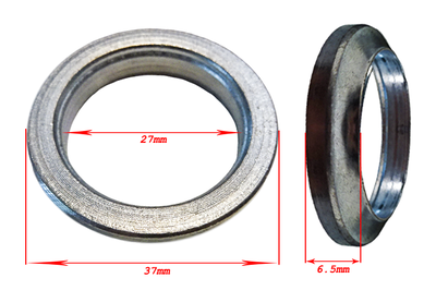 Voorvork balhoodcone onder 27mm