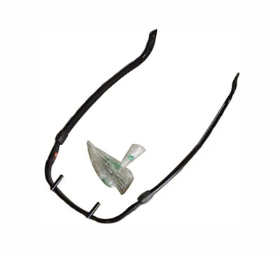 Skyddsbåge Piaggio Sfera bak svart