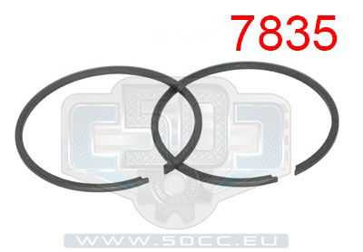 Kolvringsats 40Mm X1.5B Krom