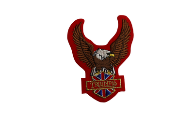 Tygmärke Triumph – Örn – 11 × 12 cm