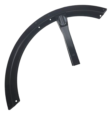 Voorspatbord Puch Maxi N ( zwart grondlak )