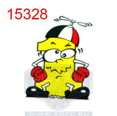 Dekal Valentino Rossi Champion Nr1 Stor