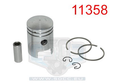 Kolvsats Tomos/Puch 50 38.5Mm 10 Pin Kvalitet