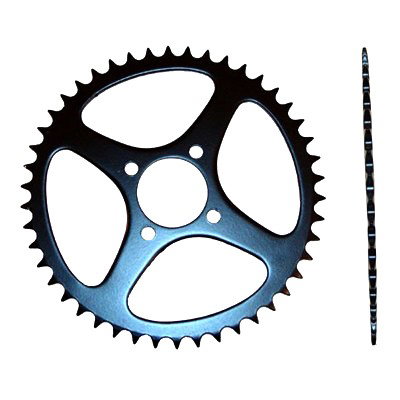 Bakdrev 48T Yamaha DT50R 98-99  ( Minarelli AM5 motor )