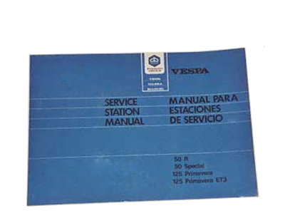 Werkplaatshandboek  Piaggio Vespa Pk50/125 No2