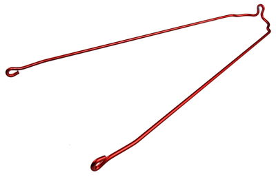 Spatbordstang fiets Rex Shopping 3S rood