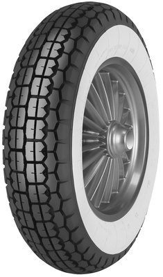 Däck 8x4.00 Mitas B13 ( vit sida )