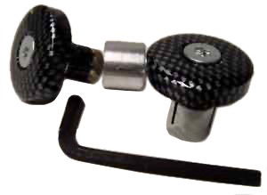 Stuur Dop Set Carbon