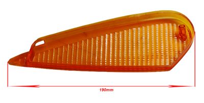 Blinkersglas Italjet Formula 50 Höger Fram