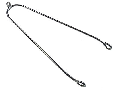 Skärmstag 245 mm totallängd blankt