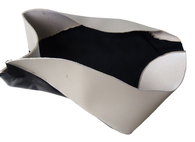 Sadelklädsel Crescent grå/svart – Passar många modeller