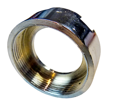 Avgasmutter Sachs 40X1.5mm för 28mm krök Italiensk originaltillverkning NOS