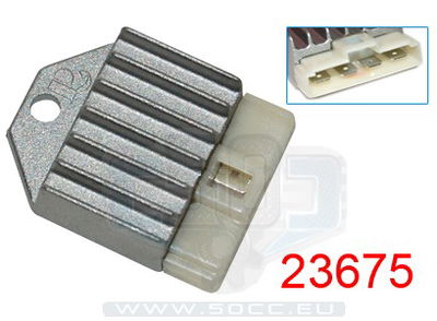 Spanningregelaar Tomos 12V Nm Plat