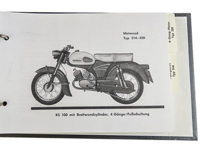Onderdelen catalogus Zündapp KS100 -v