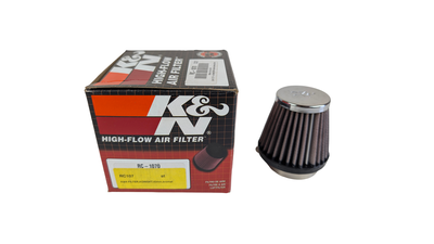 K&N FILTER,KONISKT,43mm,kromat