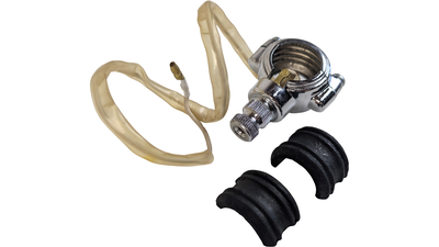 Blinkersfäste för styre - 14 mm - Silver