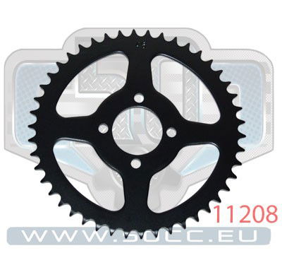 Achter tandwiel 46t Yamaha DT50MX / FS1 44mm