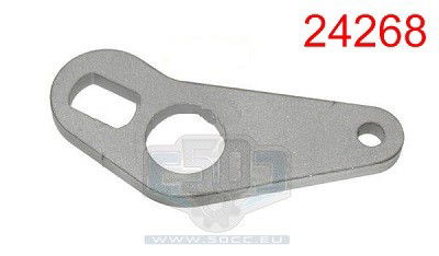 Rempedaal meeneemplaat Zundapp 517 6mm