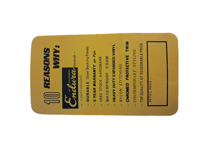 Endura Touringsoffa – Passar Suzuki GS500 / GS550 / GS750 – Svart