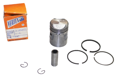 Kolvsats Honda C50/SS50/Monkey/Dax 39mm Vertex