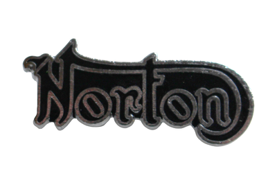 Nålmärke – Cut-Out – Norton – Svart