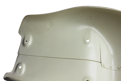 Racing Säte Minibike Polini Vit.