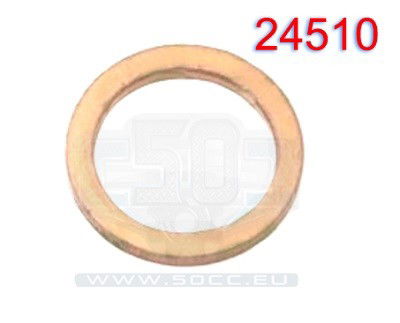 Packning Bricka 10X14X1.5 Copper Zundapp Lc Packning Bricka 10X14X1.5 Copper Zundapp Lc