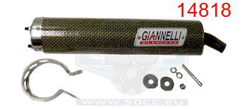 Ljuddämpare 18X330 Giannelli Kevlar