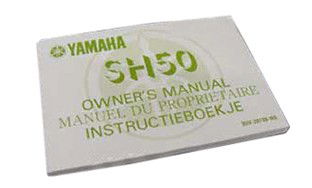Bruksanvisning Yamaha Sh50 Eng/Fra/Tyska