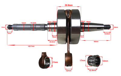 Vevaxel Piaggio scooter Doppler S1R Sport