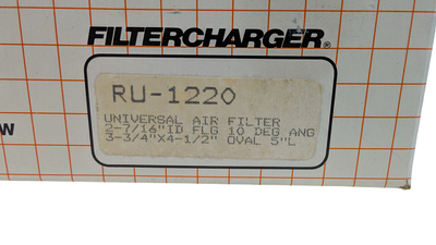 K&N FILTER,62x127mmOVALT VINKL