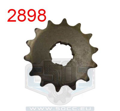 Framdrev 14T Suzuki TS50ER/Yamaha Chappy