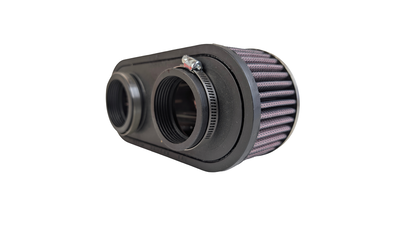 K&N FILTER,OVALT 2-1,52mm,krom