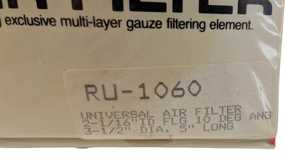 K&N FILTER,52x127mm.VINKLAT