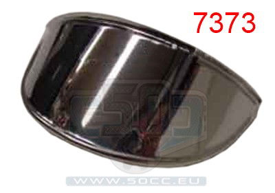 Framljus kåpa universal krom små