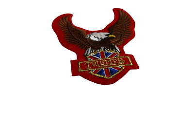 Tygmärke Triumph – Örn – 11 × 12 cm