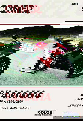 Clymer reparationshandbok Yamaha YZF-R6 1999–2004