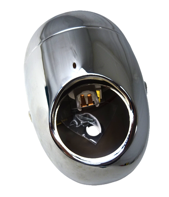 Framljus universal modell Bullet 130mm krom