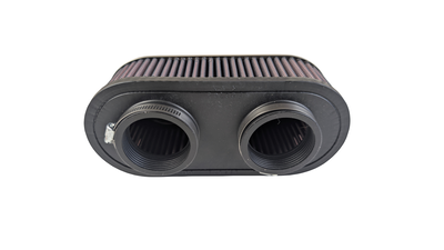 K&N FILTER,OVALT 2-1,52mm,krom