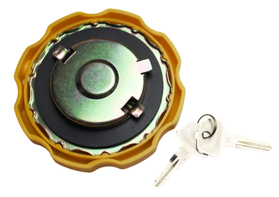 Tanklock Honda MTX gammal modell med lås gul