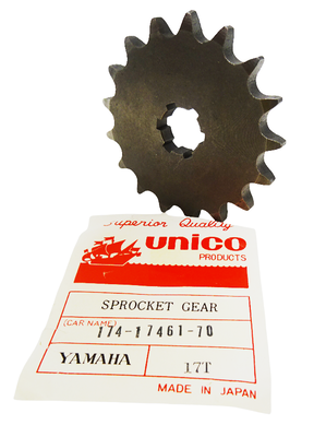 Framdrev 17T yamaha AS1/AS2/AS3/ DT100/RD125/RD200/mfl