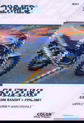 Clymer Reparationshandbok Suzuki GSF1200 Bandit 1996–2003