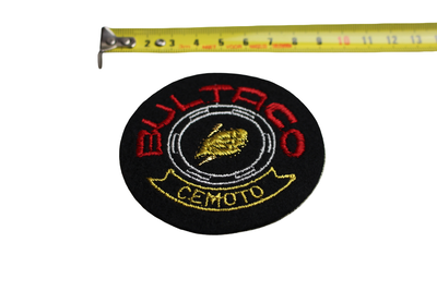 Tygmärke – Bultaco – Runt – Svart