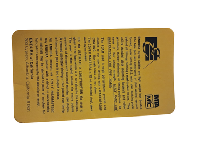 Endura Touringsoffa – Passar Suzuki GS500 / GS550 / GS750 – Svart