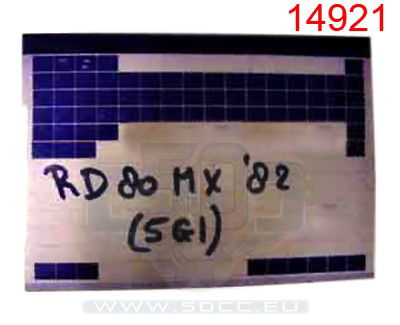 Reservdelskatalog M.Fische Yamaha Rd80Mx 82 5G1