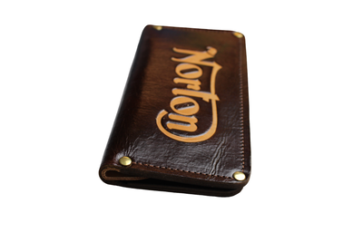 Bikers Plånbok – Norton – Brun