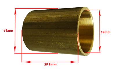 Koppling Lager Bussning Tomos A35/Luxe Or.