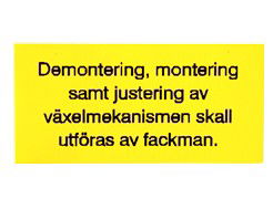 Dekal Sachs upplysning växelmekanismen