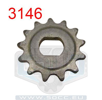 Framdrev 13T Tomos 4TL / Jawa 586