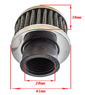 Powerfilter 28mm rund
